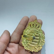 Massives Wwi Deutsch Stahl & Messing Preu&szlig;ischer Fr Abzeichen Offizier Wahl P...