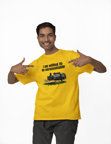 I am willing to be unreasonable - Short-Sleeve Unisex T-Shirt - Picture 26 of 66