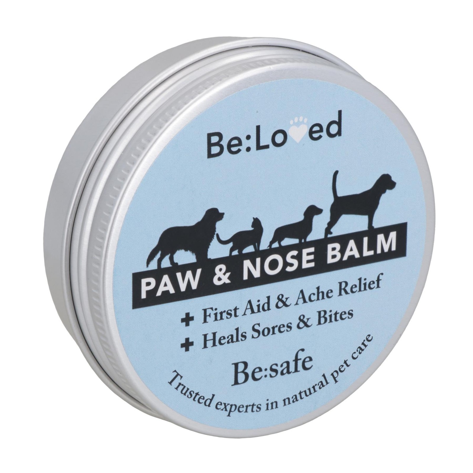 60g Natural Dog Balm Soothes Dry Paws Nose Insect Bites Minor Skin Irritation