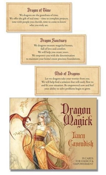Lucy Cavendish ~ Dragon Magick Affirmation Deck 9780738767574-image