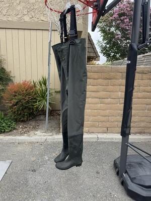 Pro Line Waterproof Fishing Chest Waders Size 13 W/ Integrated Boots