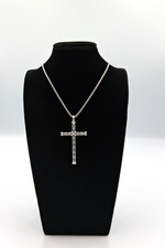 Vintage style Stainless Steel Cross Pendant Necklace For Men Gothic Punk Style