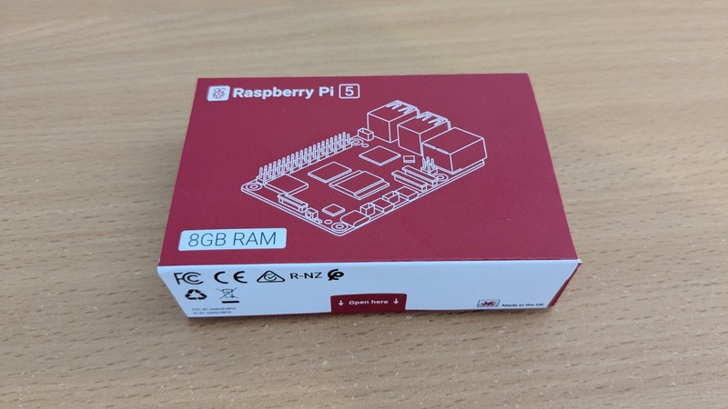 New Raspberry Pi 5 8GB Model, Unopened Box