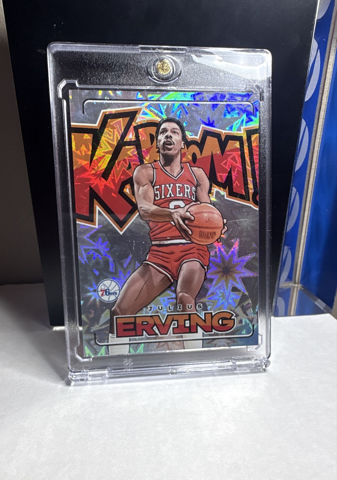 2023-24 Panini Crown Royale - Kaboom! Julius Erving #8