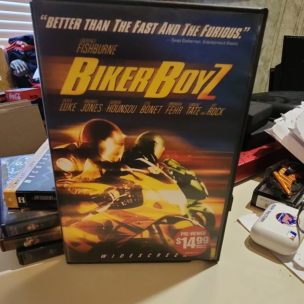 DreamWorks Biker Boyz Widescreen DVD, Laurence Fishburne, Action