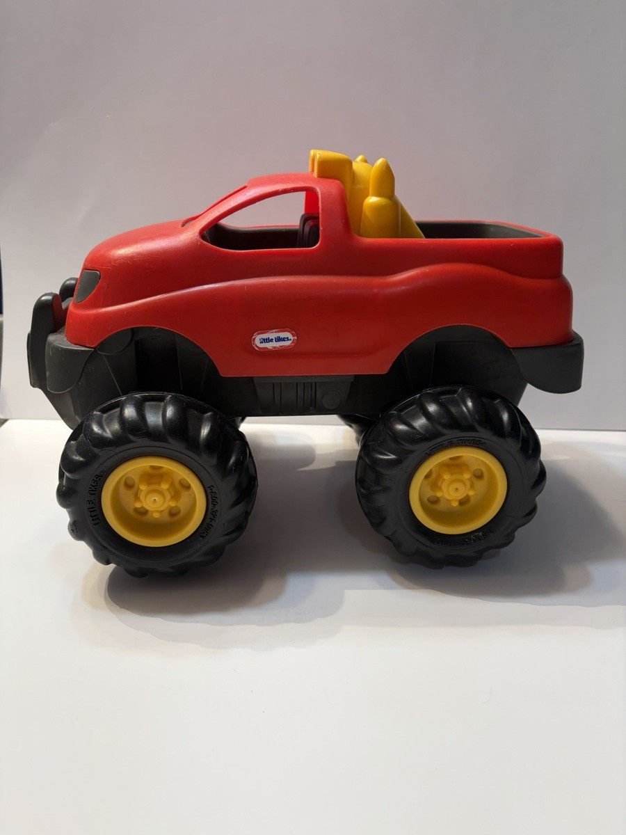 Little Tikes Rugged Riggz Monster Truck Red Off-Road 4x4 Vintage