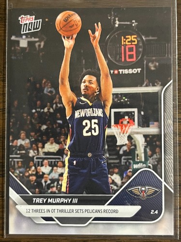 New Orleans Pelicans – Trey Murphy III - 2025-26 NBA Topps NOW® - Card 161 - PR: 391