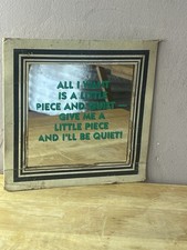 Risqu&eacute;/Crude 1980&rsquo;s Carnival/Fair Prize 6&rdquo;x 6&rdquo; Mirror~Style #1