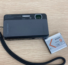 Sony Cyber shot DSC-TX20 16,2 MP 4x fotocamera digitale impermeabile nera dal Giappone