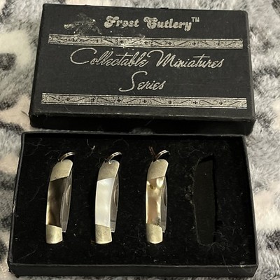 Frost Cutlery Knives Collectible Miniatures Series 3 Piece Missing 1