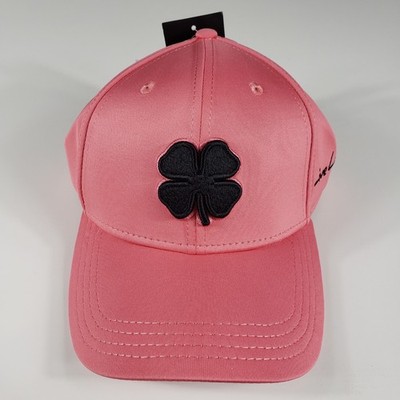 Athletic Black Clover Mens Pink L/XL Premium Clover #113 Tech Fabric Hat NWT