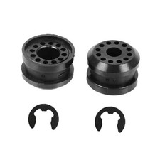 Transfer Case Shifter Linkage Control Lever Bushing Grommet with E-clips, 2PCS