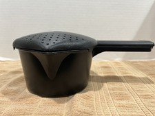 Pampered Chef Small Micro Cooker Rice Vegetable Steamer 4 Cups #2776 Made In USA