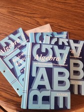 Saxon Algebra 1/2 3rd Ed COMPLETE 5-Book Home...