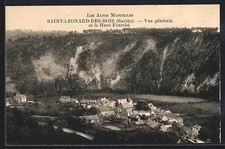 CPA Saint-Leonard-des-Bois, Vue generale et le Haut Fourché 