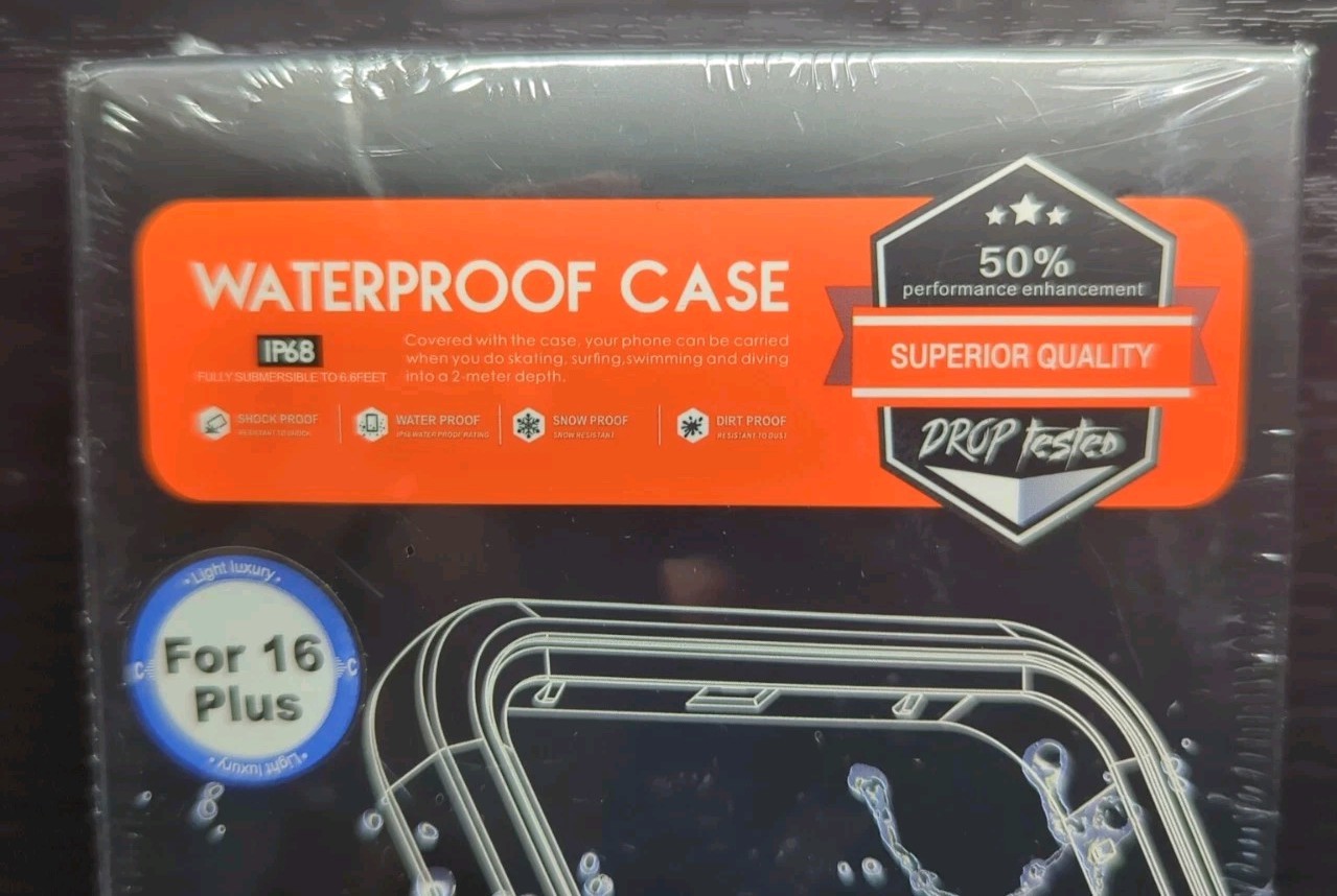 Brand New Yopuendl Case for iPhone 16 Plus Shock Dirt Water Proof Matte Sky Blue