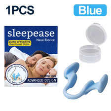1 2Pcs Silicone Nose Clip anti Snoring Nasal Dilator Stop Snore Aid Easy Breathe
