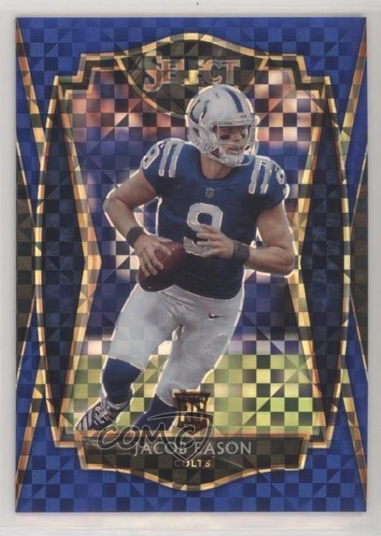 2020 Panini Select Premier Level Blue Prizm /149 Jacob Eason #148 Rookie RC 2l4