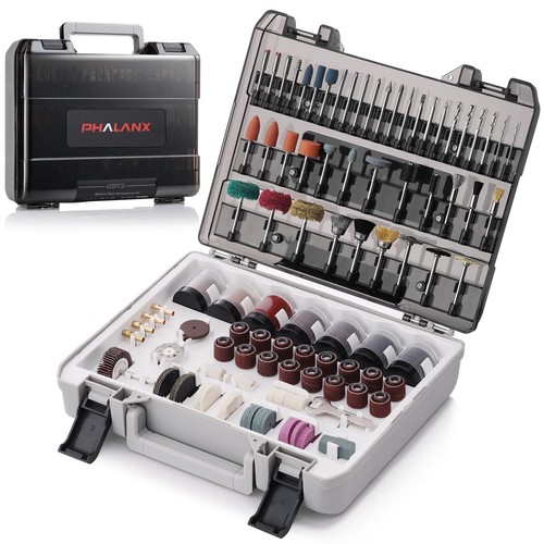 Rotary Tool Accessories Kit - 420PCS Rotary Tool Bits, 1/8"(3.2mm) Diameter S...