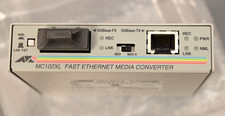 ATI AT-MC102XL Fast Ethernet to Fiber Media Converter NOS Allied Telesyn