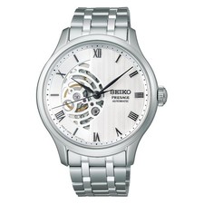 Seiko Presage SARY251 Skeleton Automatic Mens Watch White Dial Made in Japan