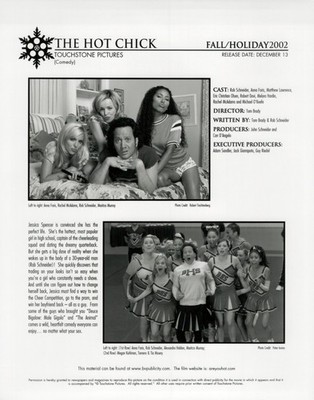 Movie Press Photo The Hot Chick 2002 Film Still Rob Schneider Anna Faris