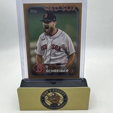 John Schreiber 2024 Topps Series 2  #426 Gold Parallel Red Sox /2024 