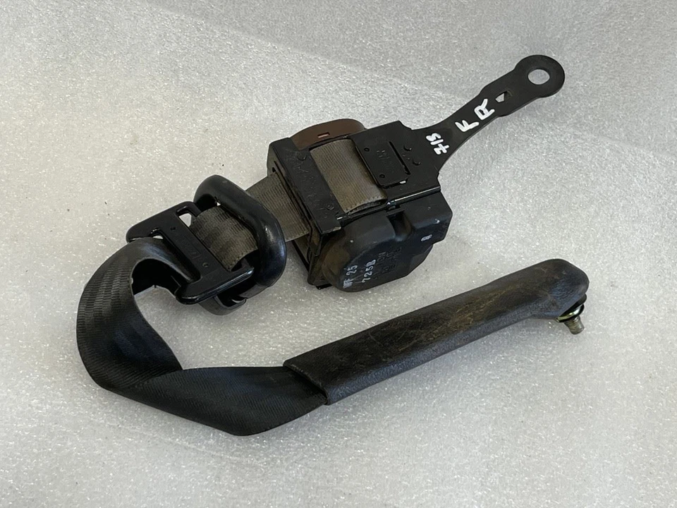 Cinturón de seguridad delantero gris Lexus Es250 1990 1991 lado del pasajero derecho Foto 2 de 2