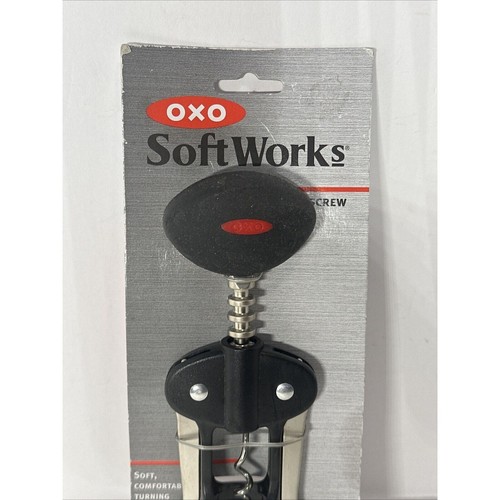 OXO Soft works SoftWorks Corkscrew Turning Knob Brand New 81751 - Afbeelding 2 van 4