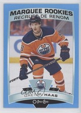 2019-20 Upper Deck O-Pee-Chee Update Marquee Rookies Blue Gaetan Haas #640 kr0