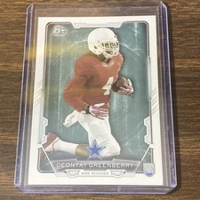 2015 Bowman - Rookies Deontay Greenberry #56 (RC) Dallas Cowboys