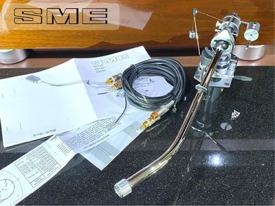 SME 3012-R Long Tone Arm with Cable Improved Lateral Balance Used