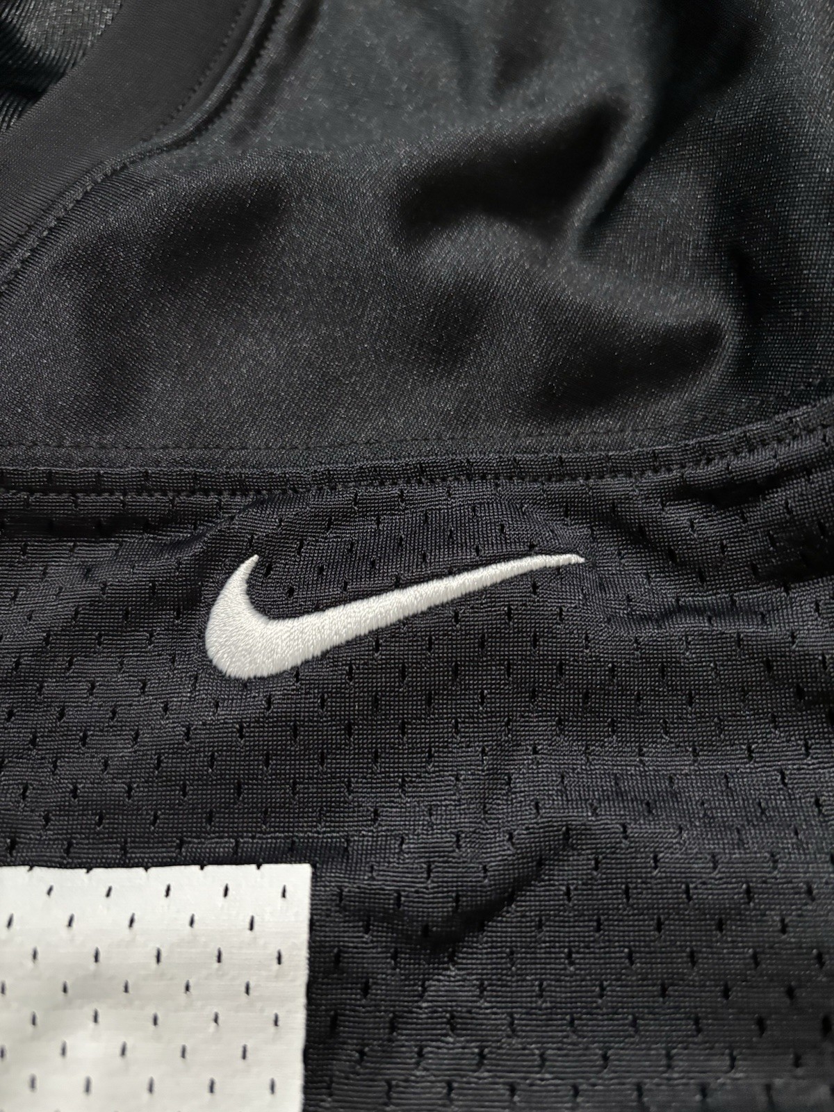 Nike Las Vegas Raiders Mesh Practice Football Jersey. Mens L. Black. NFL. thumbnail 4