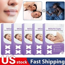 120PCS Strip Mouth Tape Gentle for Better Nose Improved Breathing Reliefs 2026