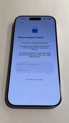 Apple iPhone 16 Pro - 128GB - Natural Titanium (AT&T) - FOR PARTS
