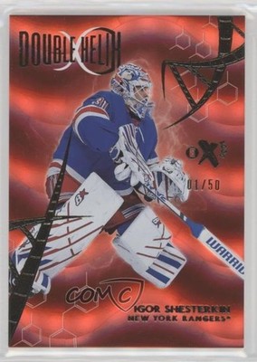 2023-24 Skybox E-X 2000 Double Helix Red Achievement 1/50 Igor Shesterkin 0n60