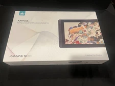 HUION KAMVAS 16 2021 Graphics Drawing Tablet  New Open Box