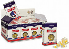 EFFICIENT Cigarette Filter Tips 8-Hole Disposable Easy Draw 600 Count 20 Packs