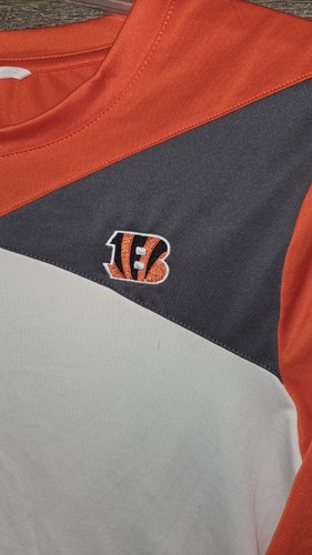 Cincinnati Bengals Moisture Wicking 3/4 Sleeve Shirt Men's Size Large by C-Buk - Picture 2 of 8