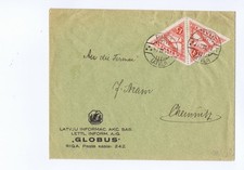 Bedarfsbrief Lettland 1931 RIGA-Chemnitz