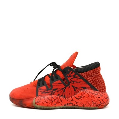 adidas Damen Donovan Mitchell Pro Vision Sneaker Rot Basketballschuhe EU 38