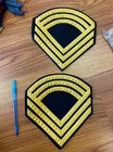 CIVIL WAR US UNION SARGENT MAJOR RANK CHEVRONS-CAVALRY