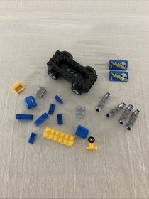 Lego Blue Race Car from Juniors City 10673 Race Car Rally