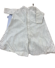 Late 1930s Child  s Cotton Dress  Depression Era Americana  Feed Sack Chain str