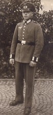 WW2 Photo Postcard of Young Soldat in Parade Uniform