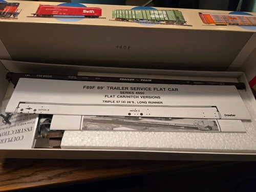 Walthers HO Kit 932-4965 89' F89F TOFC Coche Plano TTX Antiguo #150061 Nuevo en Caja | Condition: New