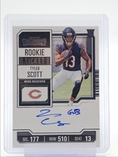 TYLER SCOTT 2023 CONTENDERS ROOKIE TICKET AUTOGRAPH RC AUTO Q0933