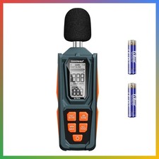 Decibel Meter Sound Level Meter 30-130dB Digital SPL Tester Vitality Orange