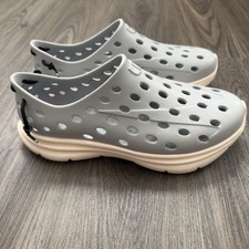 Kane unisex Revive Recovery Slip-On Shoes Gray White M8/W10