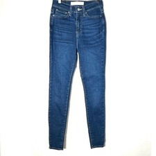 Levi's medium wash high-rise skinny jeans jeggings size 27 B122